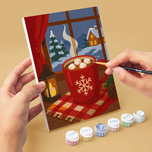 Afbeelding in Gallery-weergave laden, Mini Schilderen op Nummer 15x20cm (6 stuks) - Kerstherinneringen