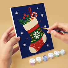 Afbeelding in Gallery-weergave laden, Mini Schilderen op Nummer 15x20cm (6 stuks) - Favorieten van de Feestelijke Winter