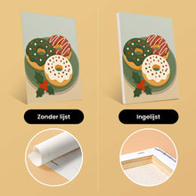Afbeelding in Gallery-weergave laden, Mini Schilderen op Nummer 15x20cm (6 stuks) - Kerstlekkernijen