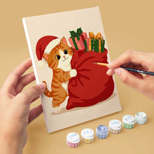 Afbeelding in Gallery-weergave laden, Mini Schilderen op Nummer 15x20cm (6 stuks) - Vakantieavonturen van Kittens