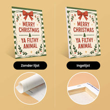 Afbeelding in Gallery-weergave laden, Mini Schilderen op Nummer 15x20cm (6 stuks) - Vrolijke kerstwensen