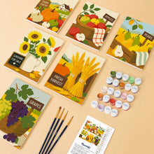 Afbeelding in Gallery-weergave laden, Mini Schilderen op Nummer 15x20cm (6 stuks) - Oogstmarktdagen