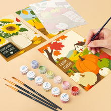 Afbeelding in Gallery-weergave laden, Mini Schilderen op Nummer 15x20cm (6 stuks) - Oogstmarktdagen