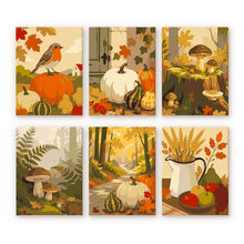 Afbeelding in Gallery-weergave laden, Mini Schilderen op Nummer 15x20cm (6 stuks) - Bosoogstpad