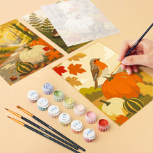 Afbeelding in Gallery-weergave laden, Mini Schilderen op Nummer 15x20cm (6 stuks) - Bosoogstpad