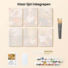 Afbeelding in Gallery-weergave laden, Mini Schilderen op Nummer 15x20cm (6 stuks) - Bosoogstpad