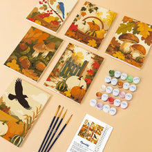 Afbeelding in Gallery-weergave laden, Mini Schilderen op Nummer 15x20cm (6 stuks) - Wilde herfstoogst