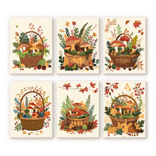 Afbeelding in Gallery-weergave laden, Mini Schilderen op Nummer 15x20cm (6 stuks) - Bosmand