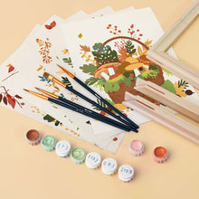 Afbeelding in Gallery-weergave laden, Mini Schilderen op Nummer 15x20cm (6 stuks) - Bosmand