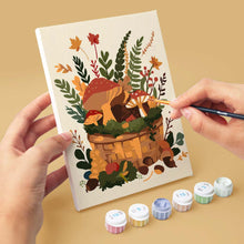 Afbeelding in Gallery-weergave laden, Mini Schilderen op Nummer 15x20cm (6 stuks) - Bosmand