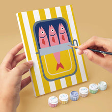 Afbeelding in Gallery-weergave laden, Mini Serie Schilderen op Nummer 15x20cm (6 stuks) - Pop Art Voorraadkast