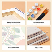 Afbeelding in Gallery-weergave laden, Mini Serie Schilderen op Nummer 15x20cm (6 stuks) - Botanische Illustraties