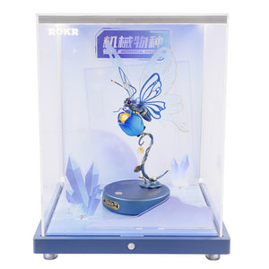 3D Puzzel - Vlinder en Blauwe Roos