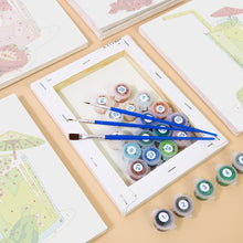 Afbeelding in Gallery-weergave laden, Schilderen op nummer – Set van 6 doeken | Verse Fruitsappen