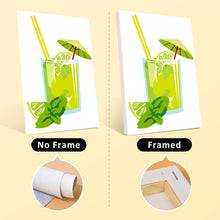 Afbeelding in Gallery-weergave laden, Schilderen op nummer – Set van 6 doeken | Verse Fruitsappen