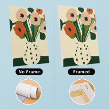 Afbeelding in Gallery-weergave laden, Schilderen op nummer – Set van 6 doeken | Abstracte Bloemenvazen
