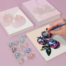 Afbeelding in Gallery-weergave laden, Schilderen op nummer – Set van 6 doeken | Disco Fruit