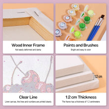 Afbeelding in Gallery-weergave laden, Schilderen op nummer – Set van 6 doeken | Disco Fruit