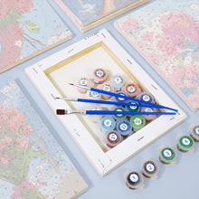 Afbeelding in Gallery-weergave laden, Schilderen op nummer – Set van 6 doeken | Bloemenboeketten in de Lucht