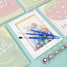 Afbeelding in Gallery-weergave laden, Schilderen op nummer – Set van 6 doeken | Zomerse Fruitillustraties