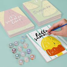 Afbeelding in Gallery-weergave laden, Schilderen op nummer – Set van 6 doeken | Zomerse Fruitillustraties