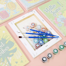 Afbeelding in Gallery-weergave laden, Schilderen op nummer – Set van 6 doeken | Good Vibes Zomer