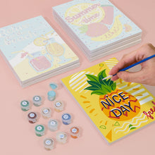 Afbeelding in Gallery-weergave laden, Schilderen op nummer – Set van 6 doeken | Good Vibes Zomer