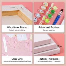 Afbeelding in Gallery-weergave laden, Schilderen op nummer – Set van 6 doeken | Fruitige Dranken