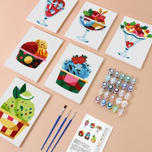 Afbeelding in Gallery-weergave laden, Schilderen op nummer – Set van 6 doeken | IJscoupes