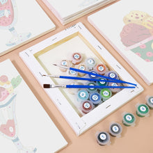 Afbeelding in Gallery-weergave laden, Schilderen op nummer – Set van 6 doeken | IJscoupes