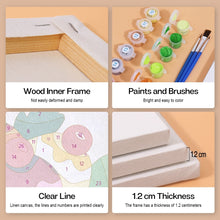 Afbeelding in Gallery-weergave laden, Schilderen op nummer – Set van 6 doeken | IJscoupes