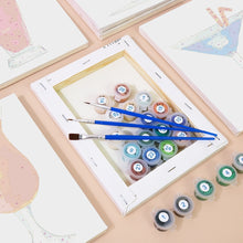 Afbeelding in Gallery-weergave laden, Schilderen op nummer – Set van 6 doeken | Kleurrijke Cocktails