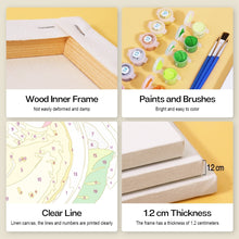 Afbeelding in Gallery-weergave laden, Schilderen op nummer – Set van 6 doeken | Kleurrijke Verfrissers