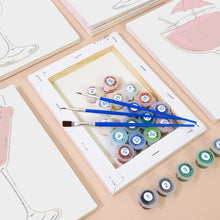 Afbeelding in Gallery-weergave laden, Schilderen op nummer – Set van 6 doeken | Klassieke Cocktails