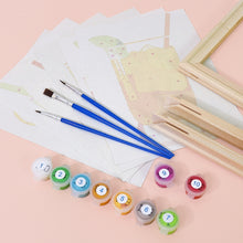 Afbeelding in Gallery-weergave laden, Schilderen op nummer – Set van 6 doeken | Levendige Zomercocktails