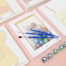 Afbeelding in Gallery-weergave laden, Schilderen op nummer – Set van 6 doeken | Levendige Zomercocktails