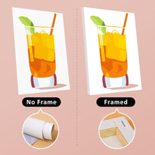 Afbeelding in Gallery-weergave laden, Schilderen op nummer – Set van 6 doeken | Levendige Zomercocktails