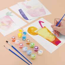 Afbeelding in Gallery-weergave laden, Schilderen op nummer – Set van 6 doeken | Tropische Popdranken