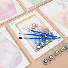 Afbeelding in Gallery-weergave laden, Schilderen op nummer – Set van 6 doeken | Tropische Popdranken