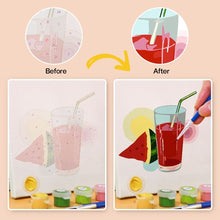 Afbeelding in Gallery-weergave laden, Schilderen op nummer – Set van 6 doeken | Gezonde Sappen