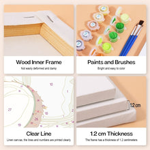 Afbeelding in Gallery-weergave laden, Schilderen op nummer – Set van 6 doeken | Gezonde Sappen