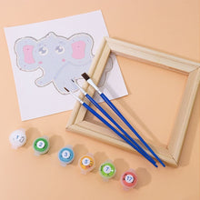 Afbeelding in Gallery-weergave laden, Schilderen op nummer – Set van 6 doeken | Schattige Dieren