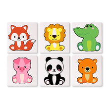 Afbeelding in Gallery-weergave laden, Schilderen op nummer – Set van 6 doeken | Schattige Dierfiguren