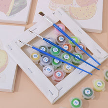 Afbeelding in Gallery-weergave laden, Schilderen op nummer – Set van 6 doeken | Fruit en Groenten