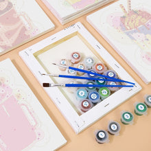 Afbeelding in Gallery-weergave laden, Schilderen op nummer – Set van 6 doeken | Milkshakes