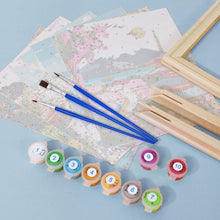 Afbeelding in Gallery-weergave laden, Schilderen op nummer – Set van 6 doeken | Mediterrane Taferelen