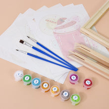 Afbeelding in Gallery-weergave laden, Schilderen op nummer – Set van 6 doeken | Kleurrijke Milkshakes