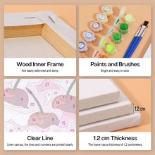 Afbeelding in Gallery-weergave laden, Schilderen op nummer – Set van 6 doeken | Kleurrijke Milkshakes