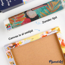Afbeelding in Gallery-weergave laden, Mini Diamond Painting 25x25 cm - Zongekuste Zonnebloem