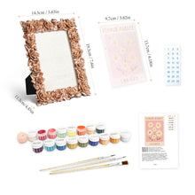 Afbeelding in Gallery-weergave laden, Mini Schilderen op Nummer met lijst - Bloemenmarkt - Londen